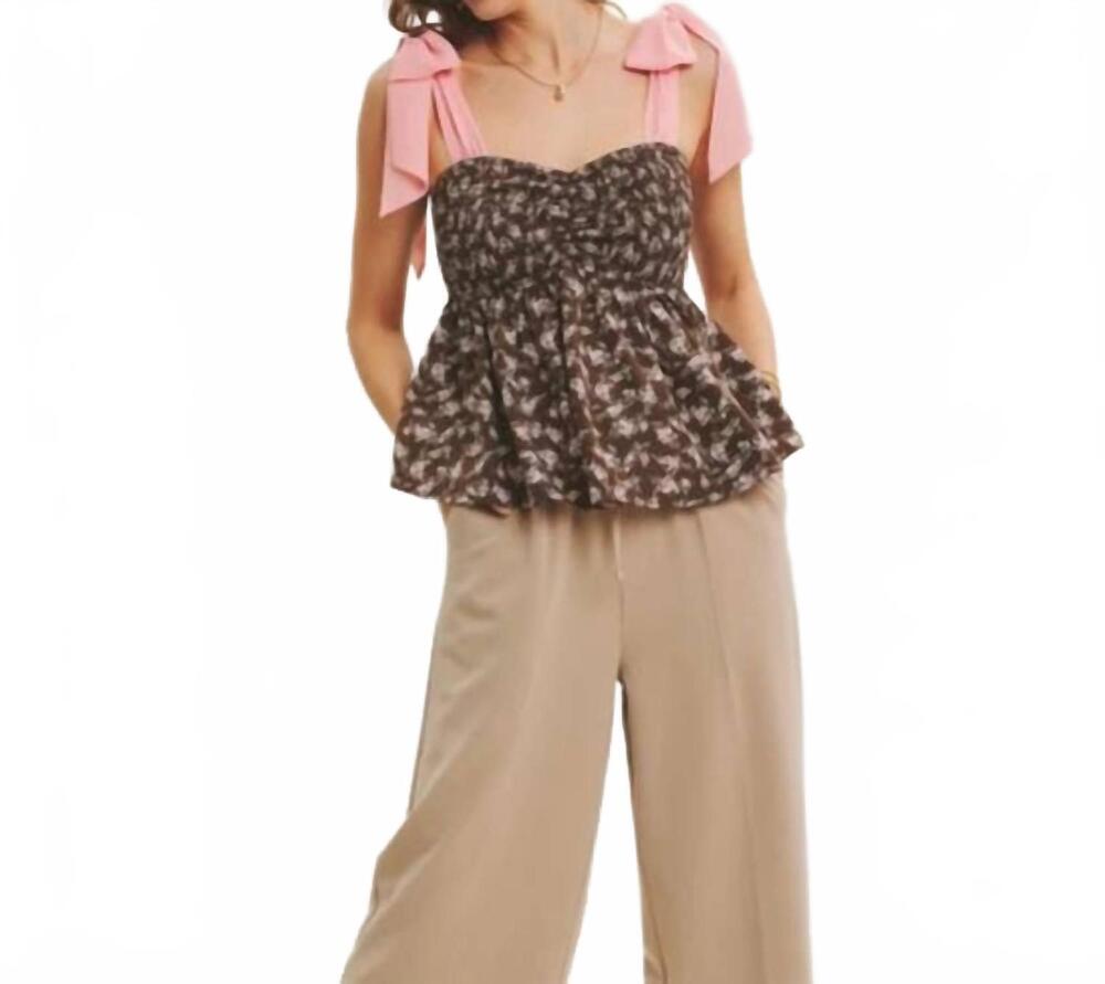 NEW IN FEBRUARY floral flowy blouse in romantic